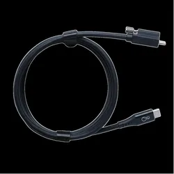 Bachmann ochno usb-c kabel mit schraube 2.0m schwarz (2 m, 100 W), USB Kabel
