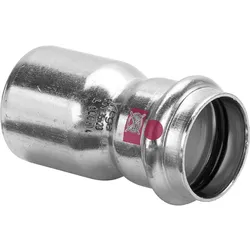 Viega Prestabo Reduzierstück 558512 22 x 18 mm, mit SC-Contur, Stahl unlegiert, verzinkt