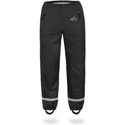 NORMANI OUTDOOR SPORTS Kinder Regenhose York, Größe 146 in Schwarz Schwarz
