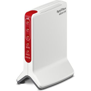 AVM WLAN-Router FRITZ!Box 6820 LTE, 20003055, 4G LTE, bis 450 Mbit/s, Wi-Fi 4, Mesh, MU-MIMO