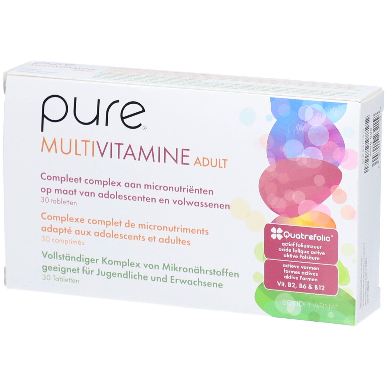 Pure Multivitamine Adult 30 St Tabletten