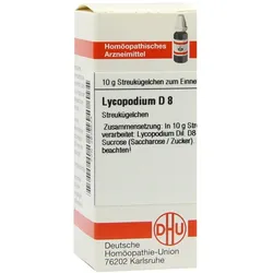 Lycopodium D 8 Globuli 10 g