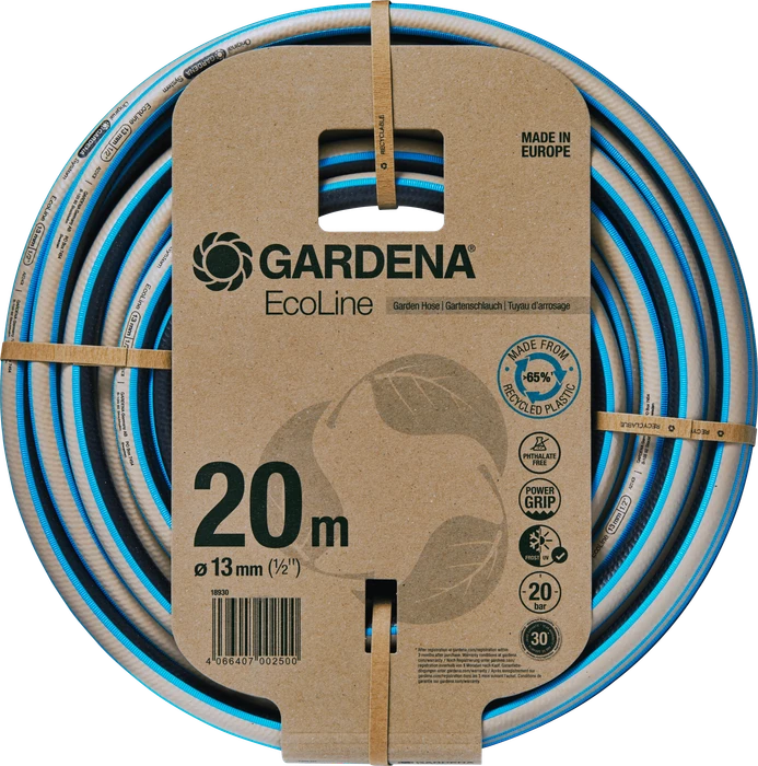 Gardena EcoLine Schlauch 13 mm (1/2") 20 m mit Systemteilen