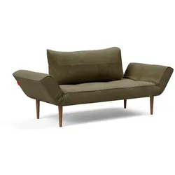 INNOVATION LIVING Schlafsofa Zeal Styletto dunkel Cord Pine Green