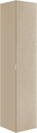 Keuco Edition 11 Art Hochschrank 32554810401 40x180x36cm, Anschlag rechts, mit Elektrik, Lack seidenmatt, Keramik, sand, sahara