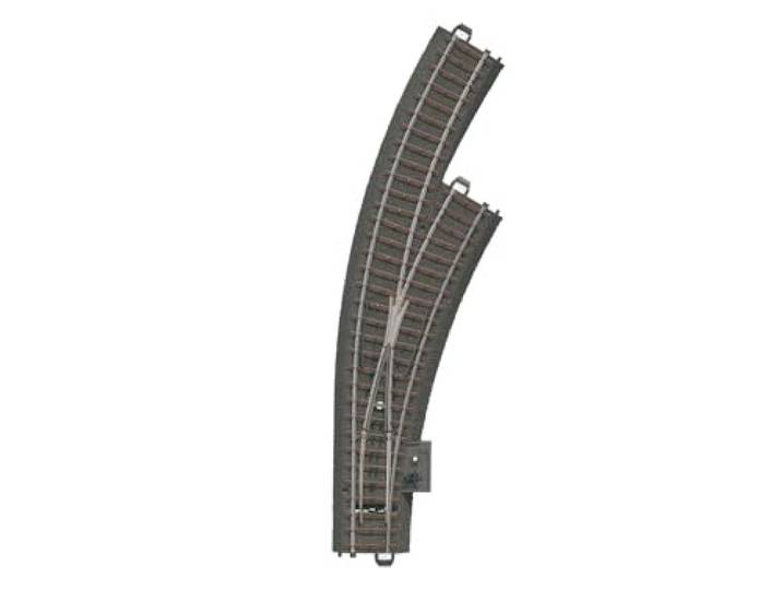 Marklin 24672 C Track Right Hand Curved Turnout Radius 1 30 Degree