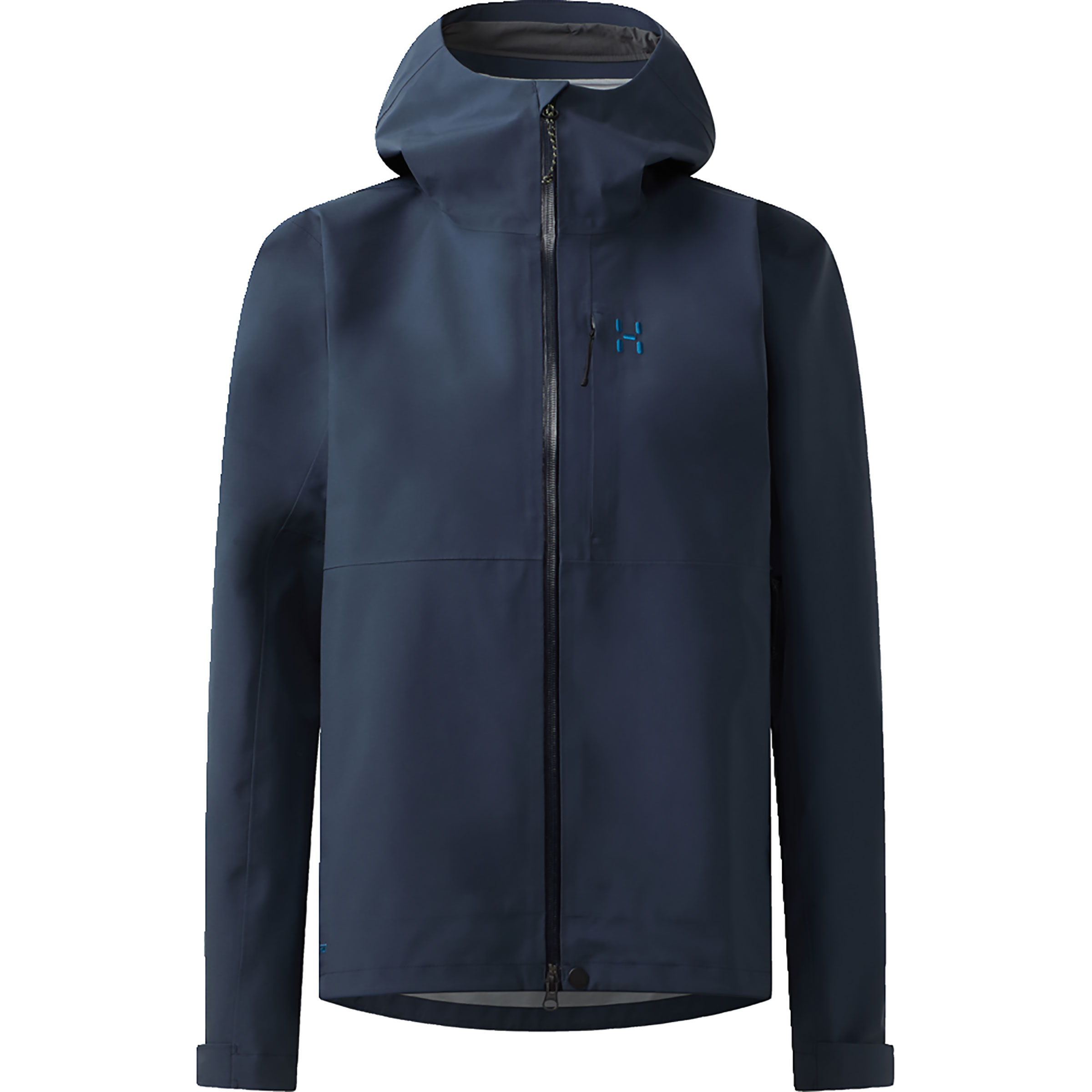 Haglöfs Front Proof II Damen Regenjacke blau Größe S Trekking Wasserdicht Wasserabweisend