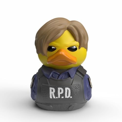 TUBBZ Mini Resident Evil Leon S. Kennedy Cosplayende Rubberen Eend Vinylfiguur - 5 cm
