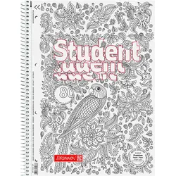 5x Brunnen, Heft + Block, Collegeblock ZENart (A4, Liniert)