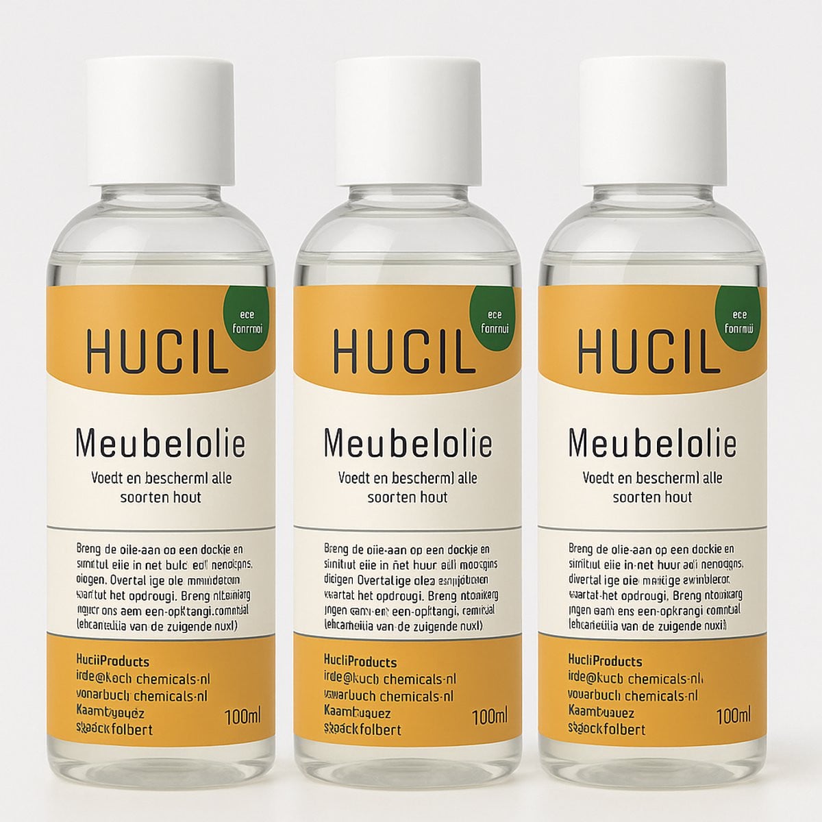 Hucil Meubelolie Transparant - Verzorgende Houtolie