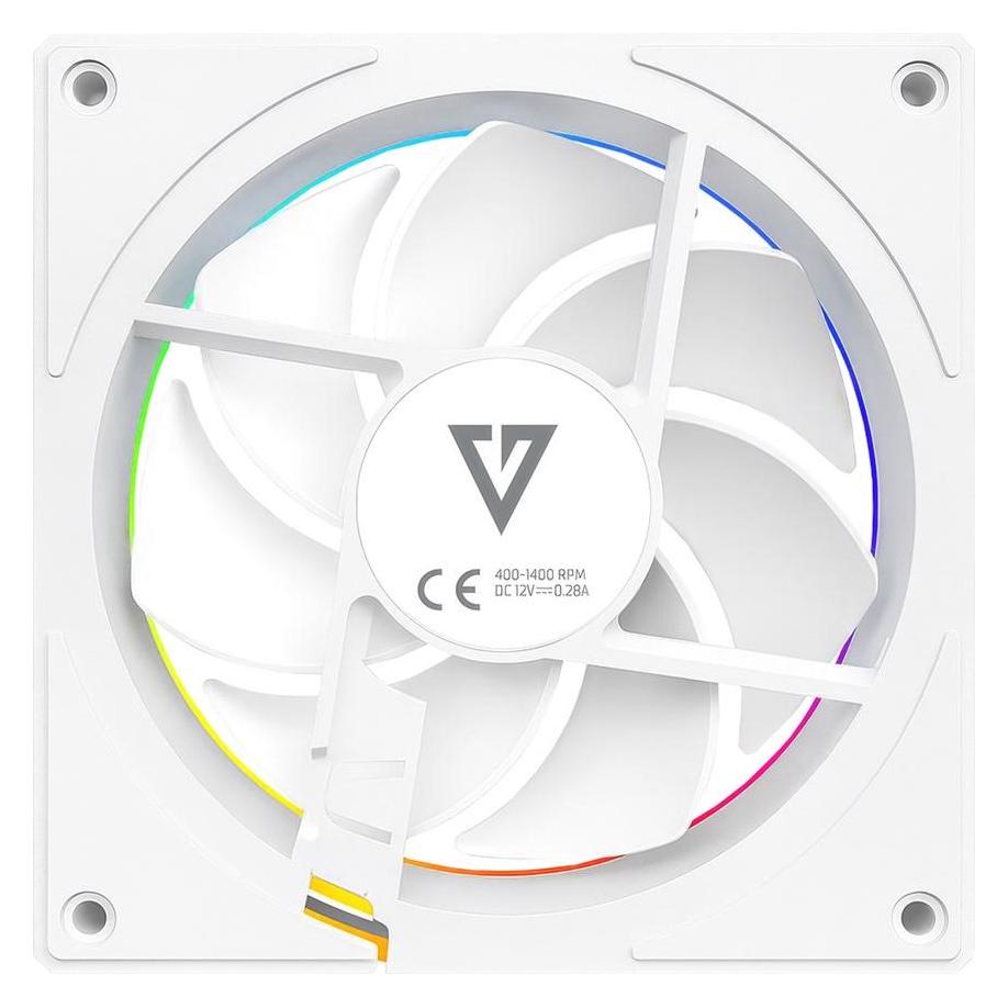 Modecom VOLCANO LOOP 120 ARGB FAN Weiss (120 mm, 1x) (FAN-LOOP-120S-ARGB-200)