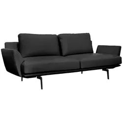 Carmen GRAM LUX 3-Sitzer-Sofa – Schwarz