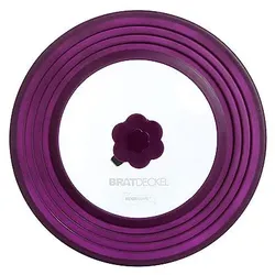 KOCHBLUME® Bratdeckel zum Kochen & Braten für Größen Ø 22-28cm energiesparend