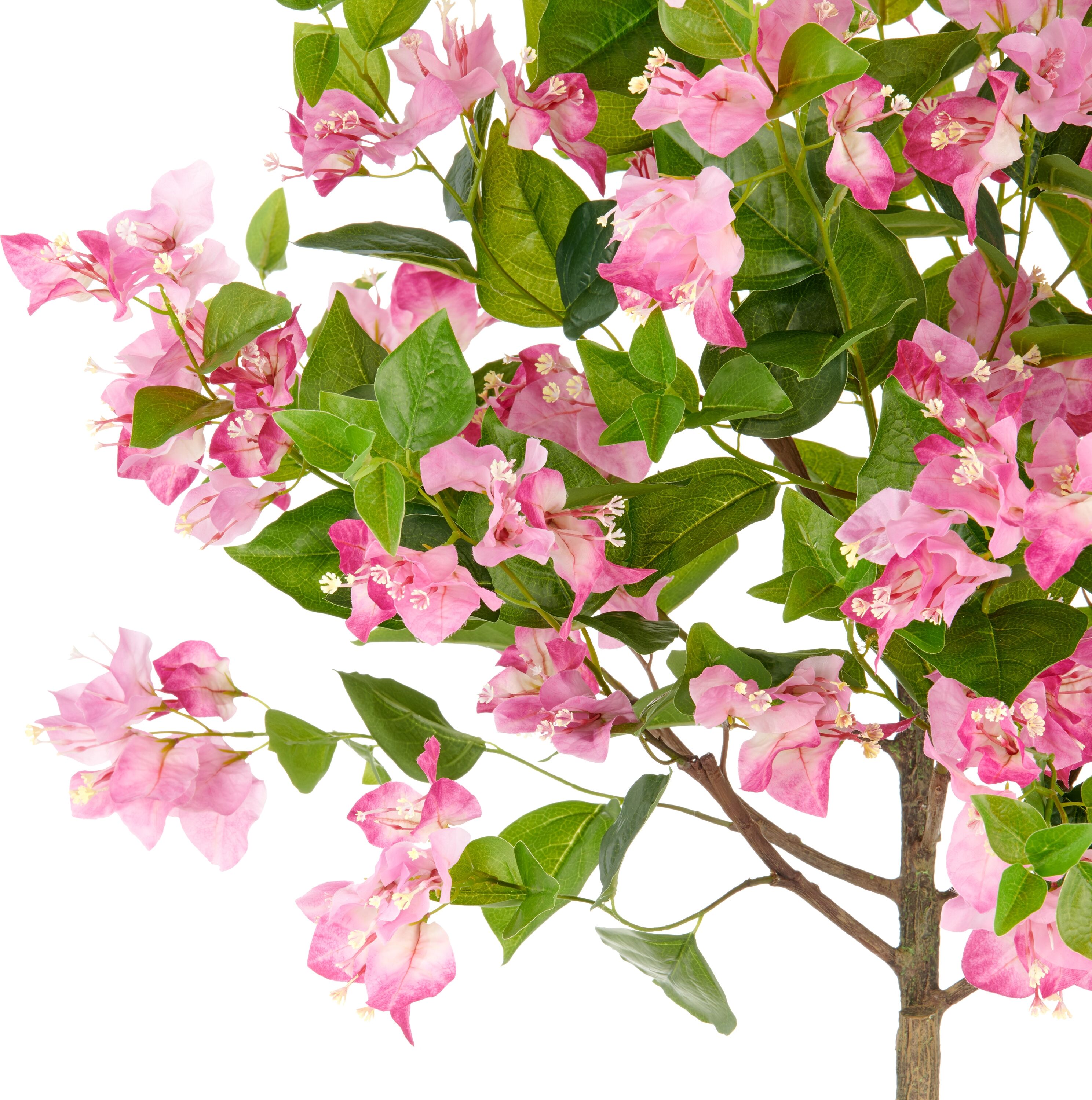 Kunstbaum CREATIV GREEN "Bougainvillea", pink (pink, creme), H:150cm, Kunststoff, Kunstpflanzen, Kunstbaum, mit zahlreichen Blüten