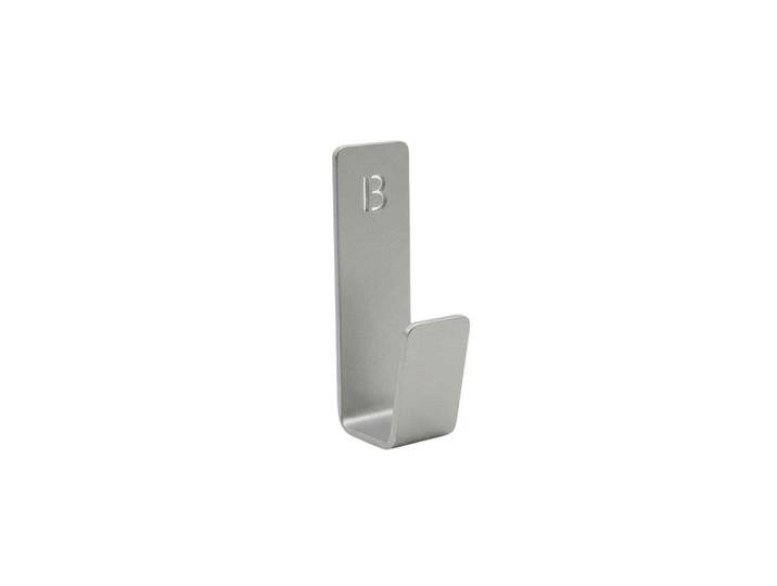 Wandhaken silber