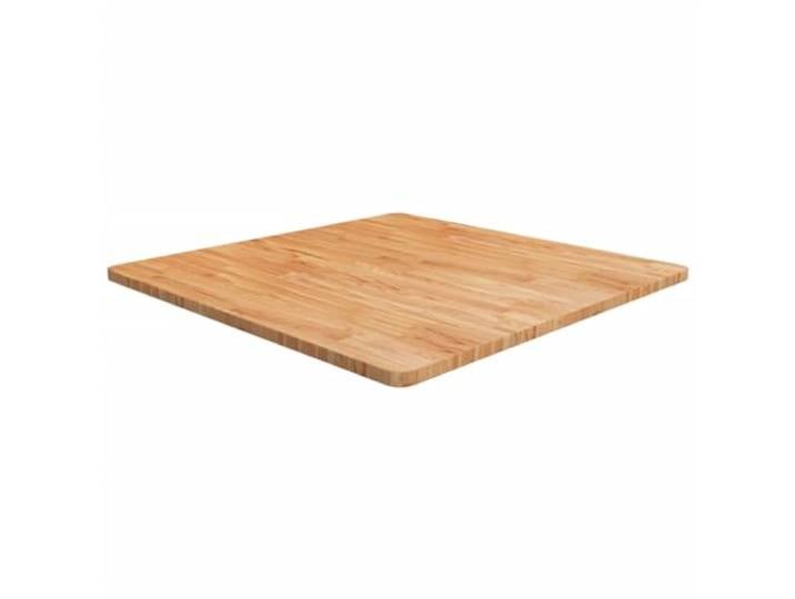 vidaXL Tischplatte Quadratisch Hellbraun 90x90x2,5cm Behandelte Eiche