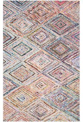 SAFAVIEH Handmade Nantucket Elsgard Contemporary Cotton Rug