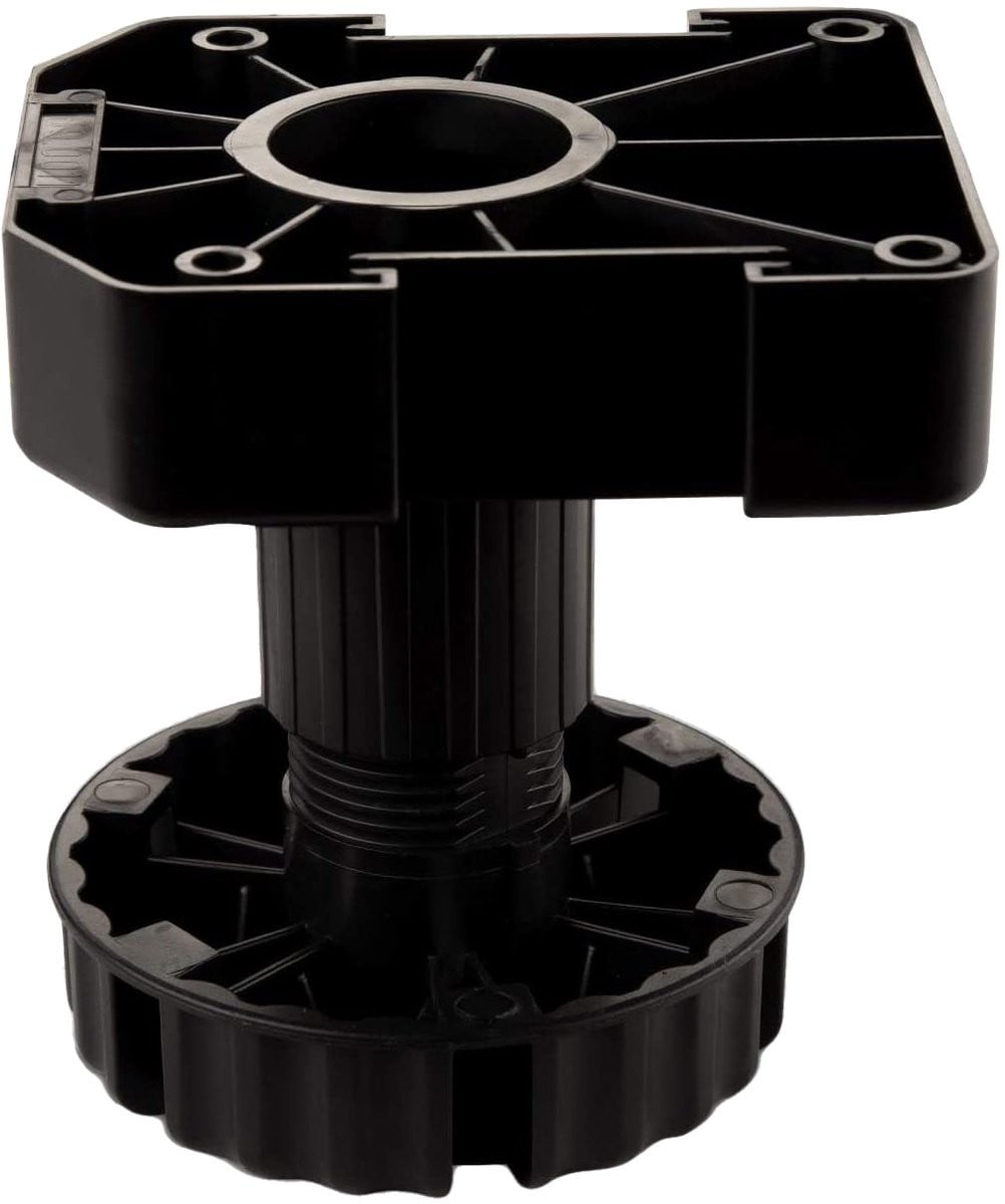 SOTECH Set van 8 verstelbare meubelpoten sokkelvoeten, 100 mm