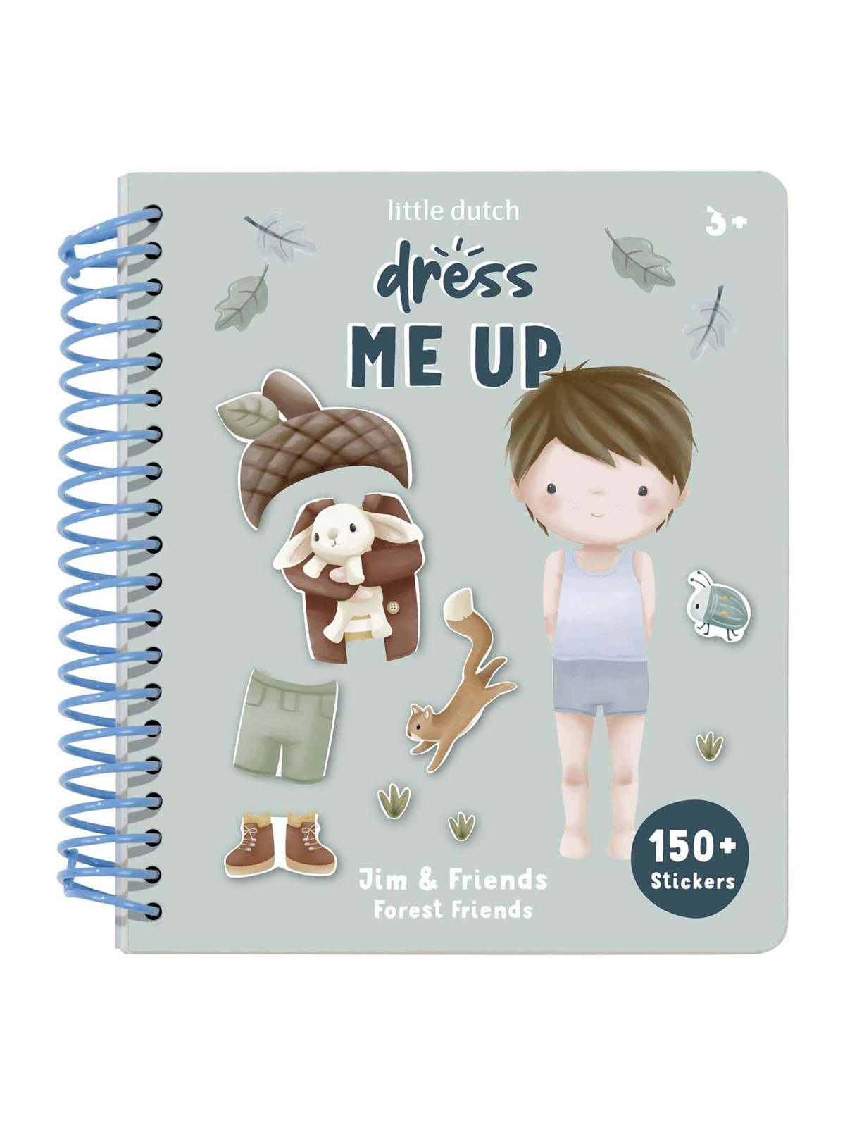 Little Dutch Dress up Sticker book Jim Forest Friends