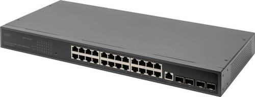 Digitus DN-80223 DN-80223 Ethernet Switch 24 Port 10 / 100 / 1000MBit/s