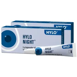 Hylo Night Augensalbe 5 g Doppelpack 2X5 g