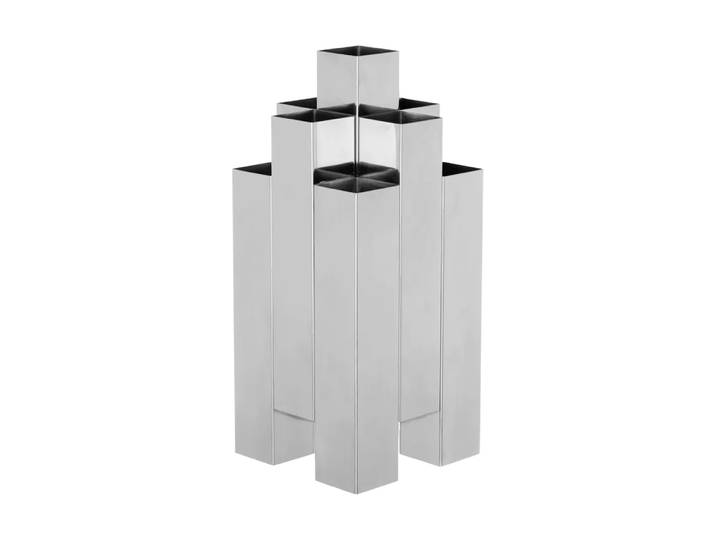 Ferm Living Vase Tessera 3x3 Mirror polished