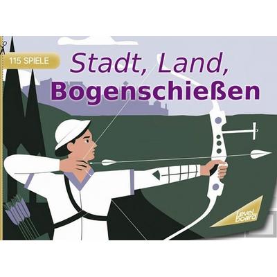 Stadt, Land, Bogenschießen - 115 Spielblöcke, Taschenbuch von LevelBoard Spiele, LevelBoard Spiele, 978-3-693-19788-2