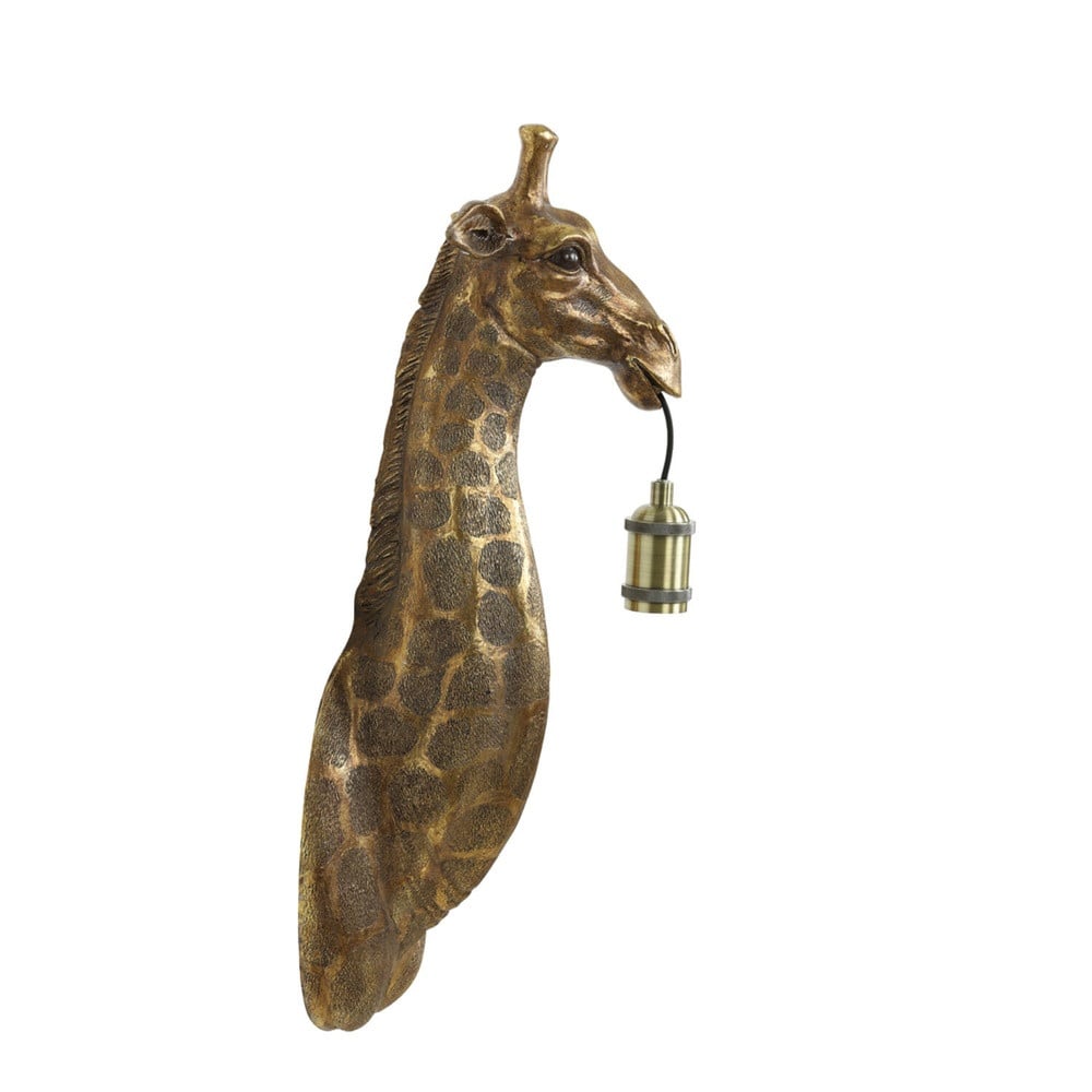 Light & Living Wandlamp Giraffe brons