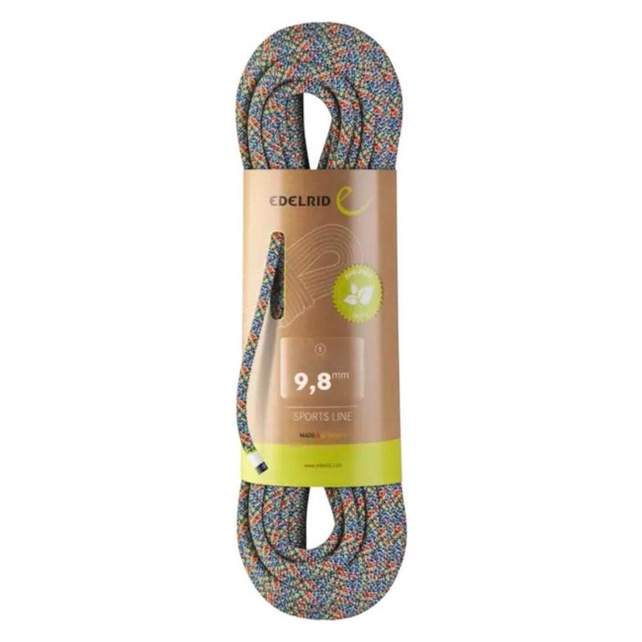 Seil se Papageientaucher 9 8mm 60m farblich sortiert EDELRID (60 m) (0011074800039015)