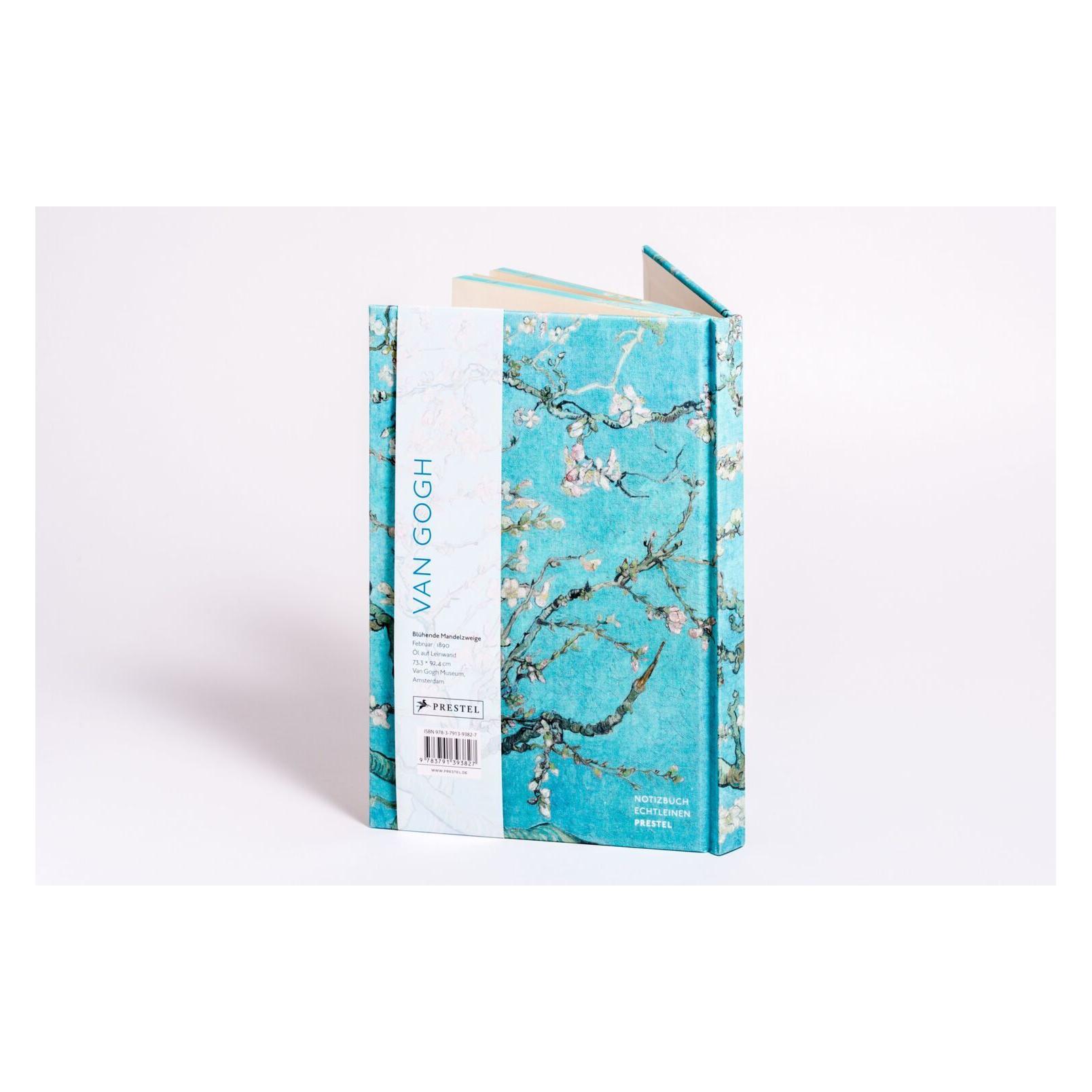 Prestel Notizbuch Echtleinen Van Gogh Blühende Mandelzweige (Blanko, Harter Einband) (52565738)