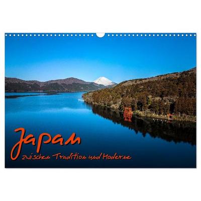Japan - zwischen Tradition und Moderne (Wandkalender 2027 DIN A3 quer), CALVENDO Monatskalender
