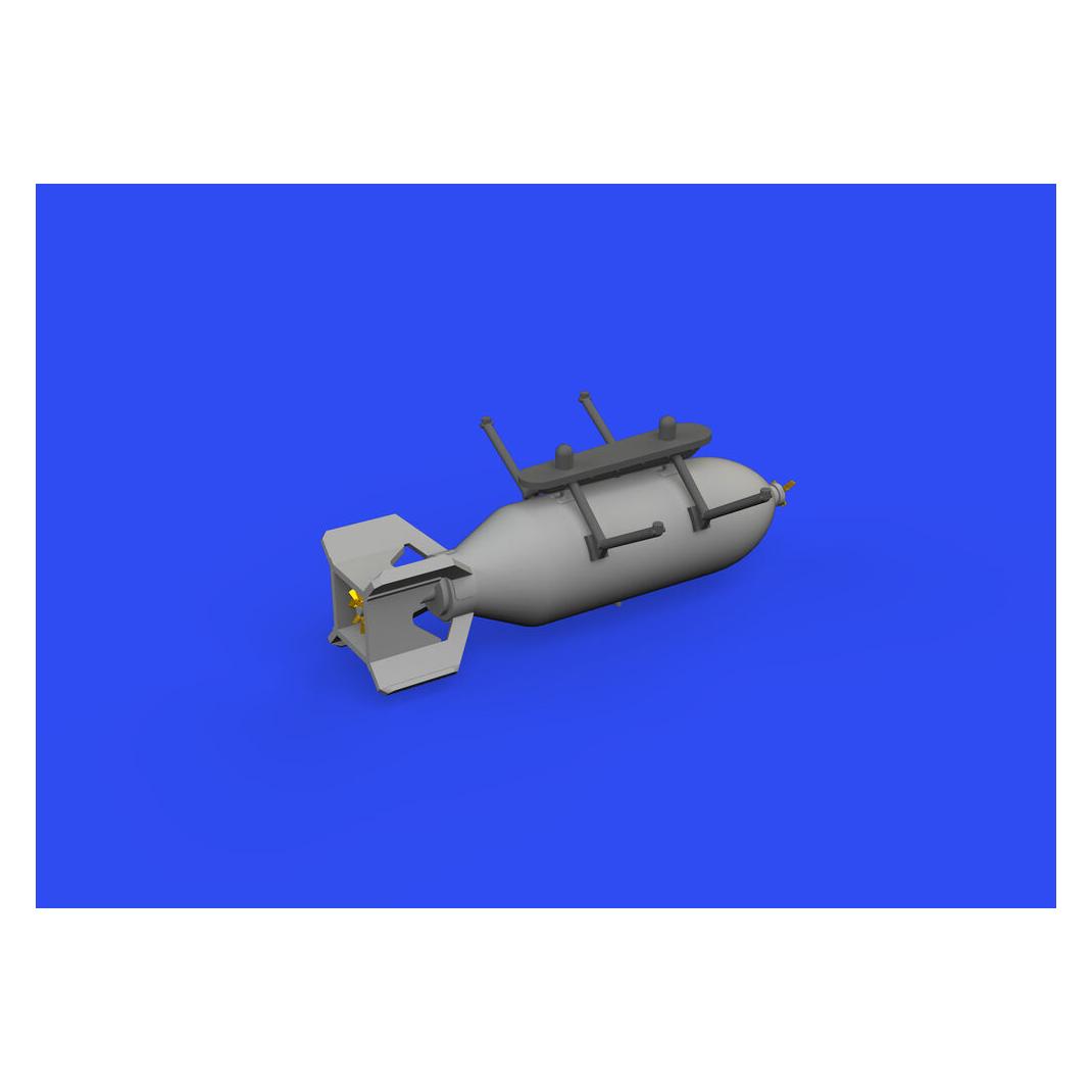 Eduard P-39Q 500lb bomb PRINT 1/72 ARMA HOBBY (672308)
