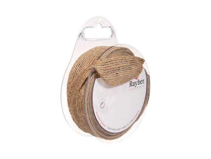 Rayher Juteband 2.5 cm × 4 m