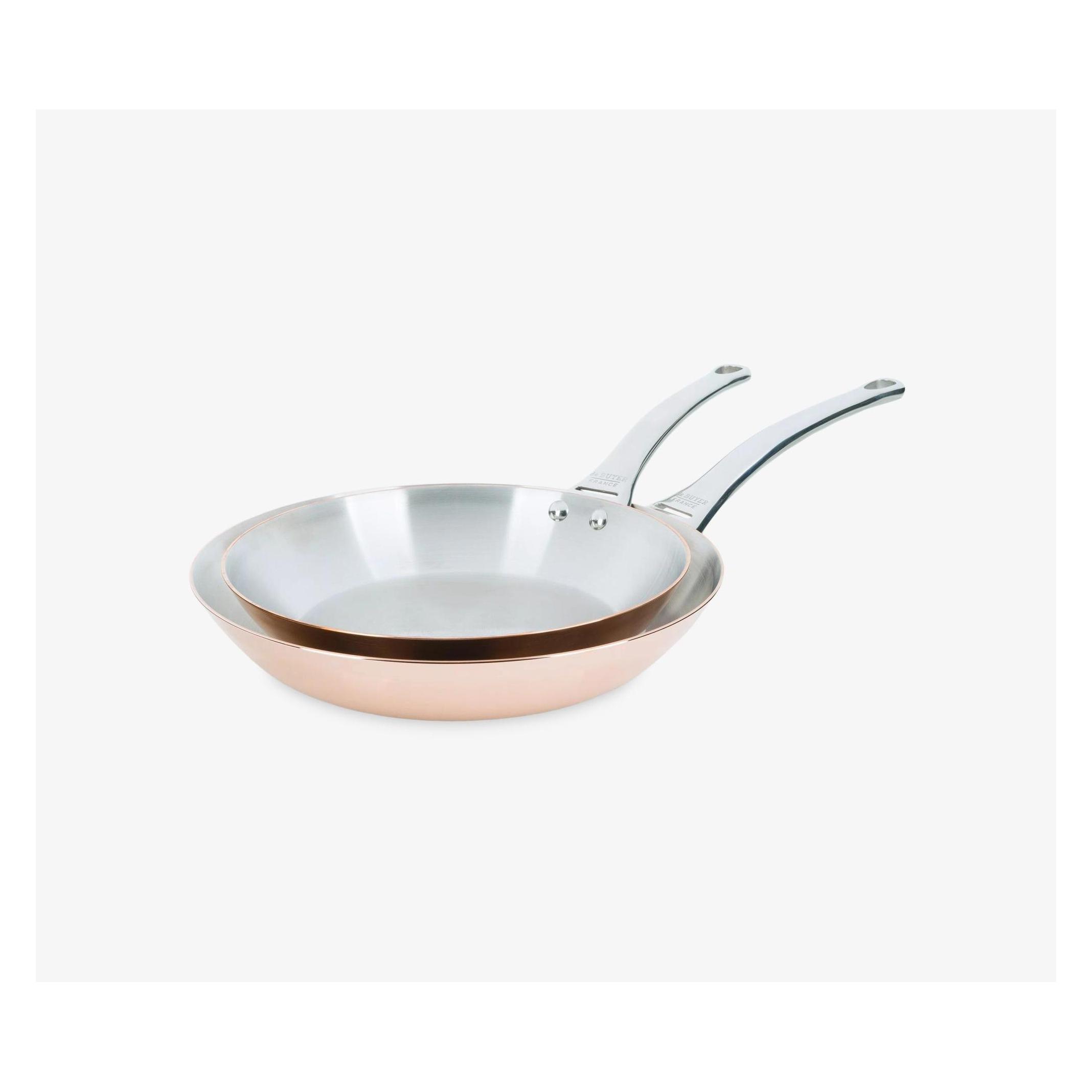 de Buyer Prima Matera (Bratpfanne, Edelstahl, Kupfer, 20.32 x 3.40 cm) (6224.20)