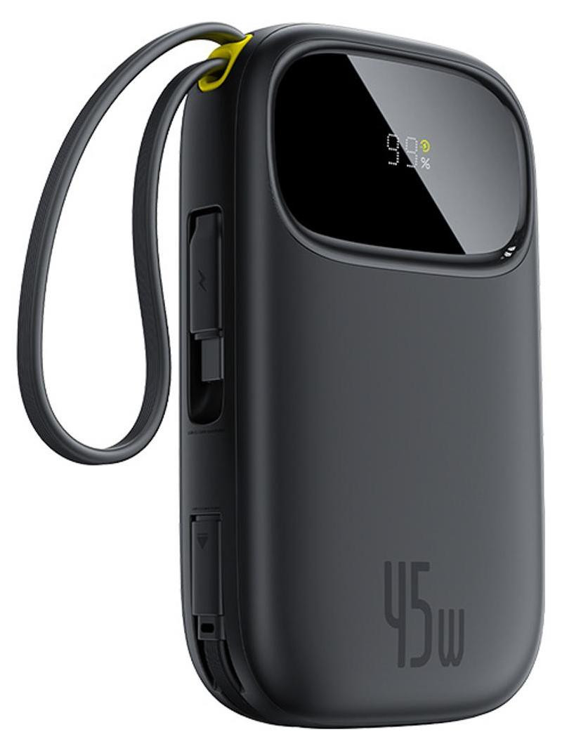Baseus EnerFill FC31 Powerbank, 10000 mAh, 45 W, zwart