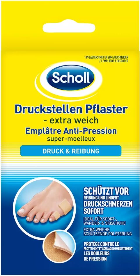 Scholl - Druckstell. Pflast Extra Weich, Druckstellen Pflaster Extra Weich, 1 Stück