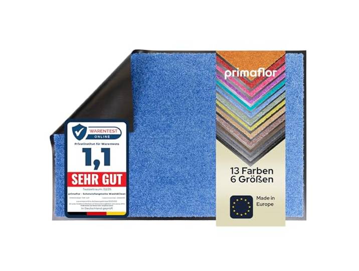 Primaflor Schmutzfangmatte Clean 60 x 90 cm Blau