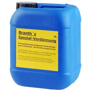 Branth Verdünnung 5 Liter, Spezialverdünnung für lösemittelhaltige Lacke