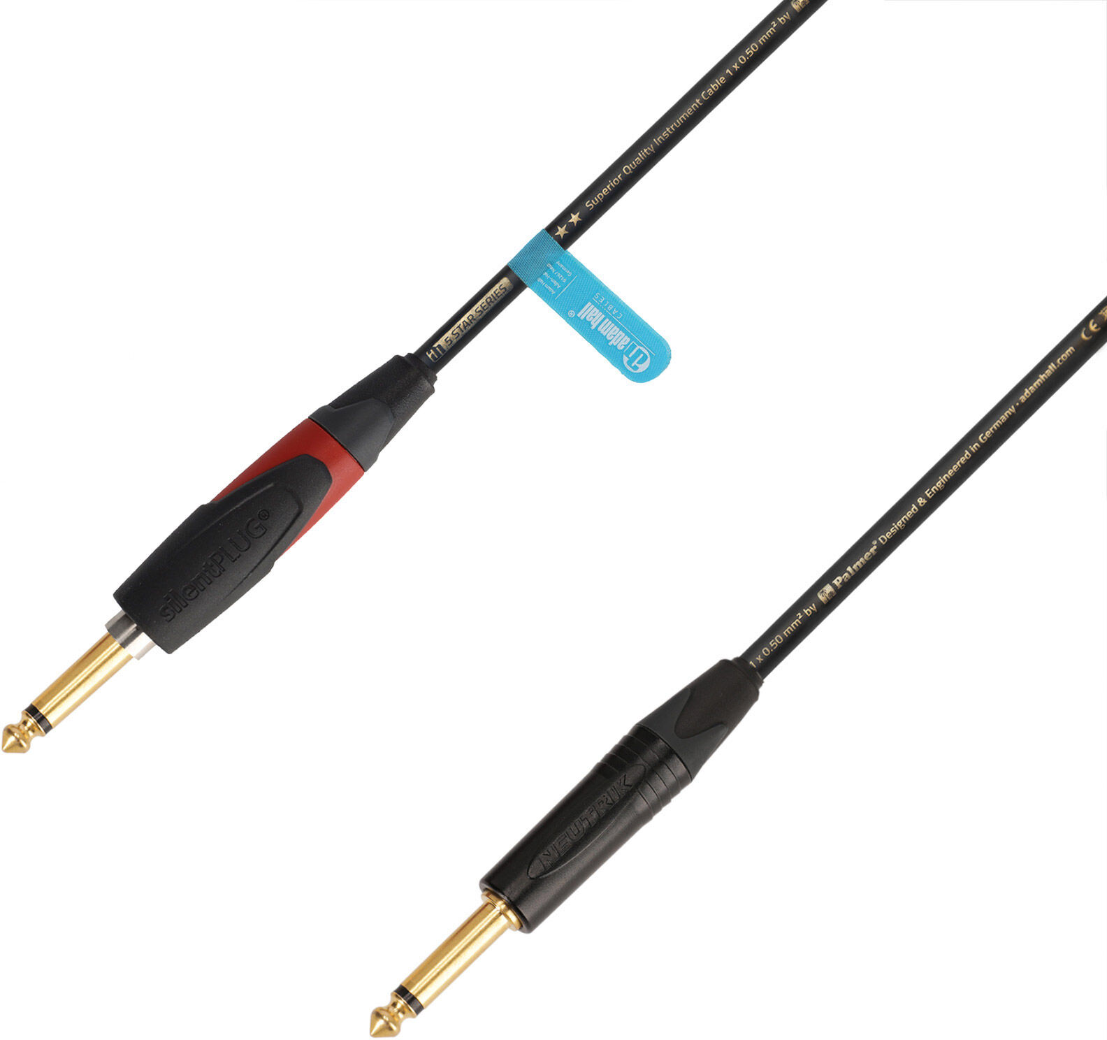 Adam Hall Cables 5 Star Ipp 0300 Palmer® Cable Silent - Instrumentenkabel   Palmer® & Neutrik