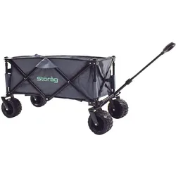Storag Chariot de plage pliable