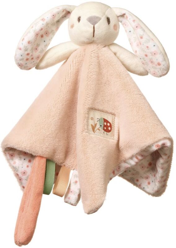 BabyOno Have Fun Baby Bunny berceuse avec hochet 1 pcs