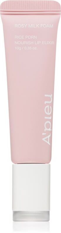 A’pieu Rice PDRN Nourish Lip Elixir tinted lip balm with nourishing effect shade 05 Rosy Milk Foam 10 g