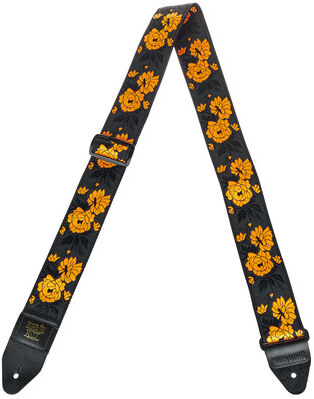 Ernie Ball E-Guitar Strap Tangerine Rose Tangerine Rose