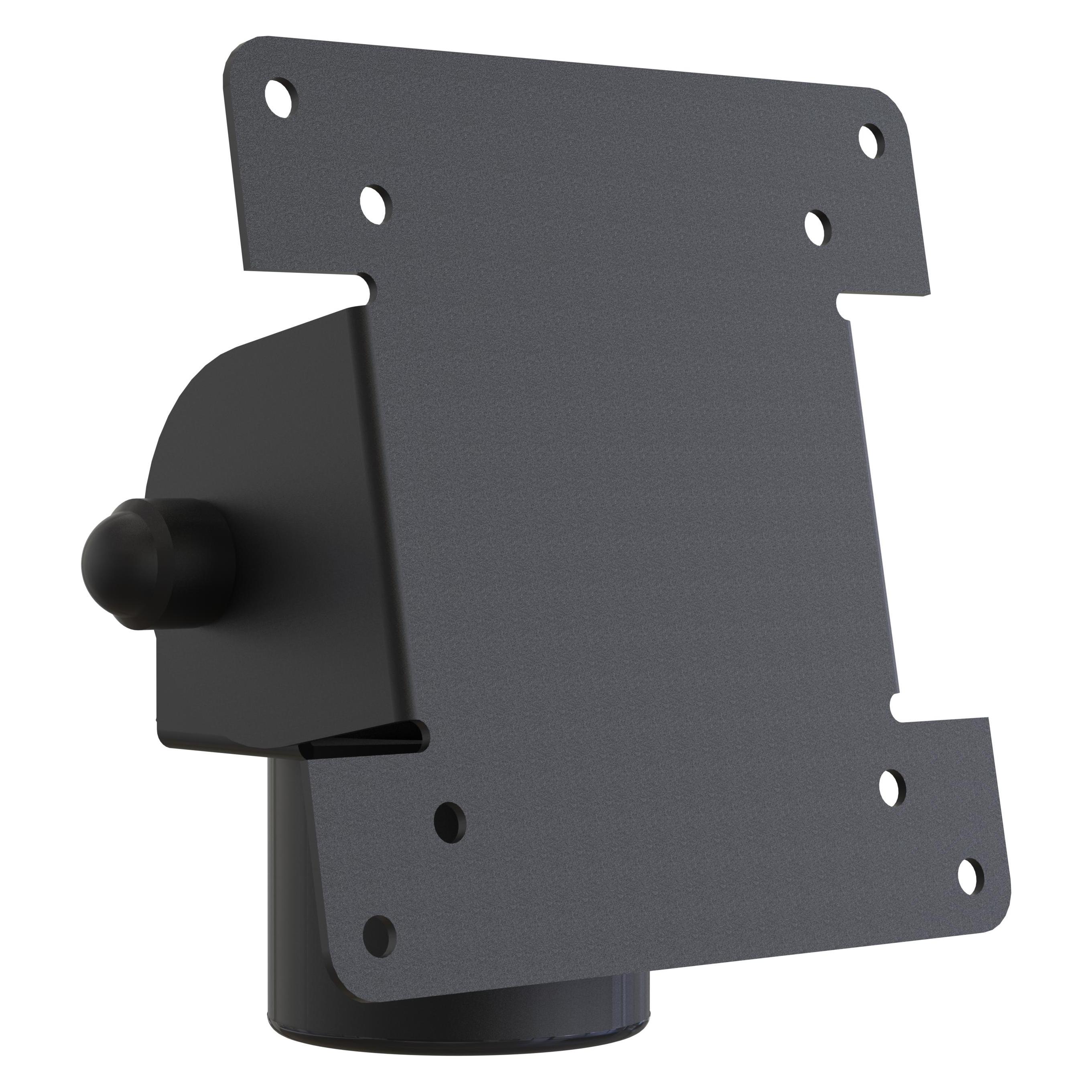 Ergonomic Solutions New VESA Top mount - BLACK (Tisch, 27", 10 kg) (SPV106-FX-02)