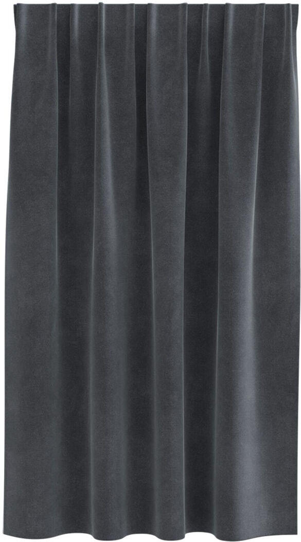 17 Stories Curtains Polyester 140Cm Sound-Absorbing Grey 140cm Width x 140cm Drop