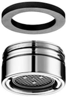 Schell Universal-Strahlregler 021210699 M 24x1, diebstahlsicher, verchromt