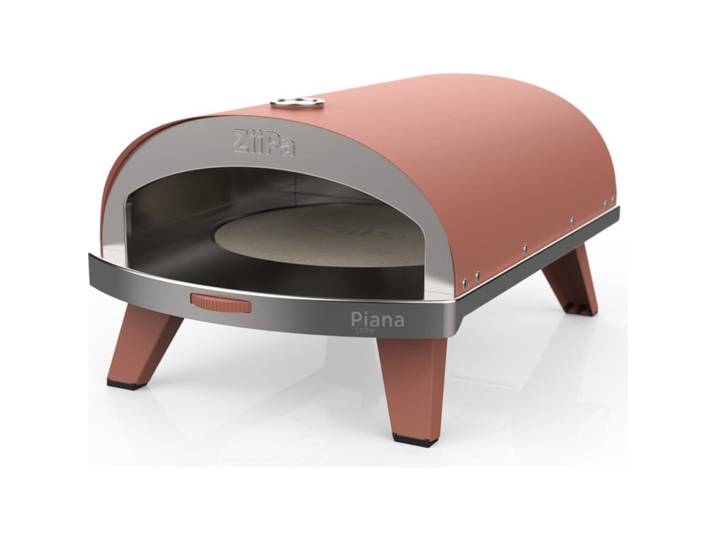 Pizzaofen ZiiPa terracotta Edelstahl B 40 T 76 cm - Pizzaofen