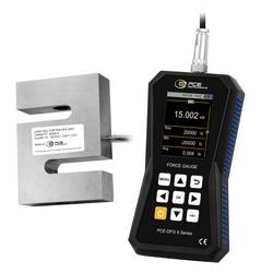 PCE Instruments Kraftmessgerät PCE-DFG 20K X 20kN 7.200Hz Genau ±0,05% F.S. Speicher Software inkl. Ringschrauben