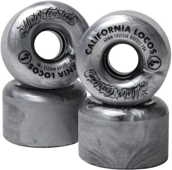 Longboard Rollen California Locos X Mister Cartoon Swirl Ink 78A (63mm - Metallic 78a)