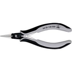 Knipex 34 32 130 ESD ESD Rundzange Gerade Chrom-Vanadium Kugellagerstahl 135 mm